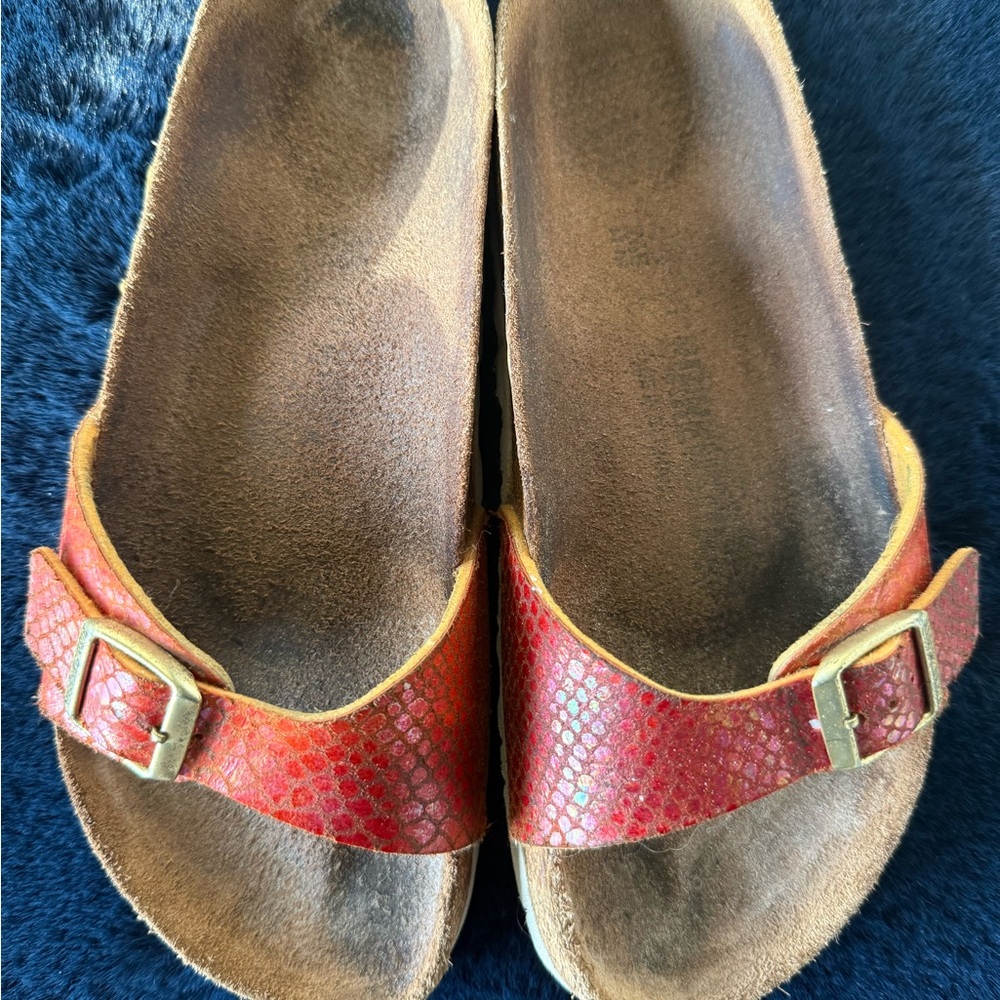 Birkenstock Red Sandals